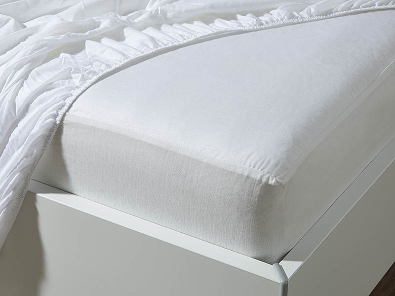 Matratzenschutz-Spannlaken Tencel mit PU-Laminierung flüssigkeitsundurchlässig Matratzenschutz-Spannlaken Tencel mit PU-Laminierung flüssigkeitsundurchlässig