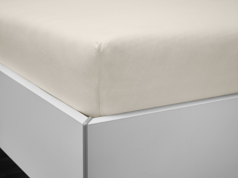 Jersey-Spannlaken Janine Classic | 100x200, natur