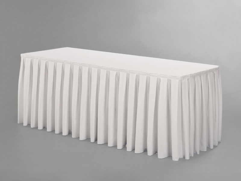 Skirting mit Boxpleatfalte Skirting mit Boxpleatfalte