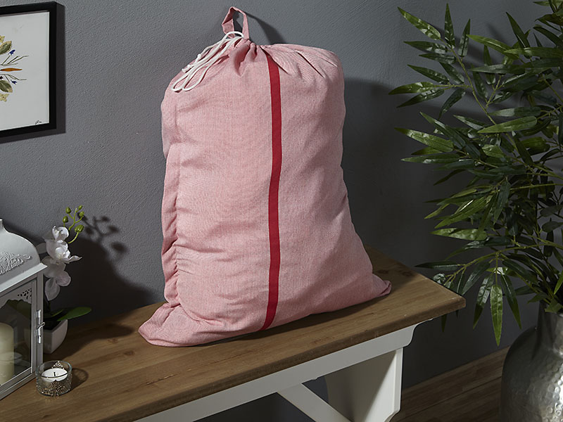 Bewohnerwäschesack mit Bindebändern | 50x70, gelb - Stück Bewohnerwäschesack mit Bindebändern | 50x70, gelb - Stück