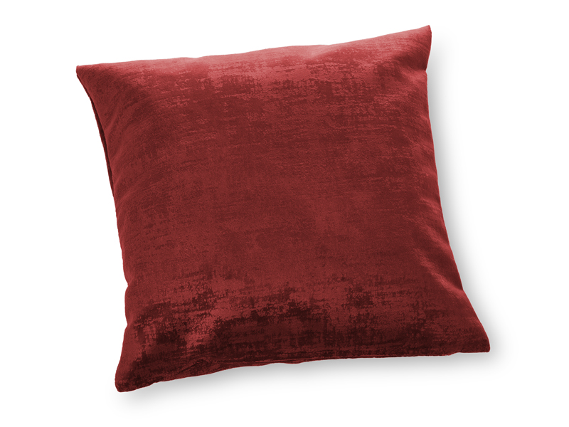Kissenhülle Velvet Velours farbig | 40x40, bordeaux