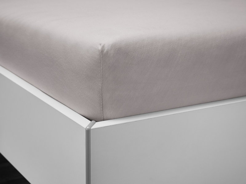Jersey-Spannlaken Janine Classic | 200x200, platin