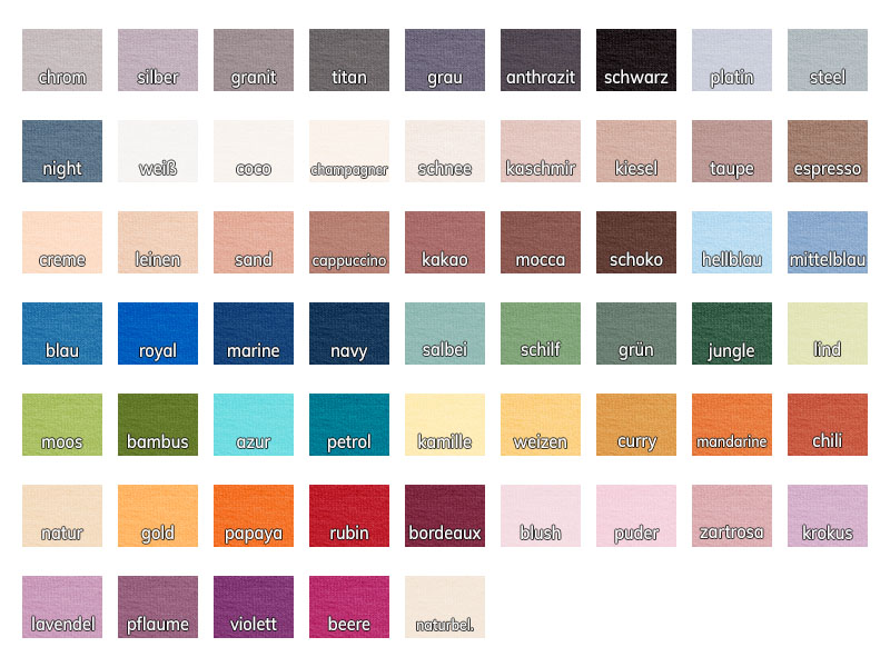 Jersey-Spannbettlaken bellana aqua | 100x200, azur