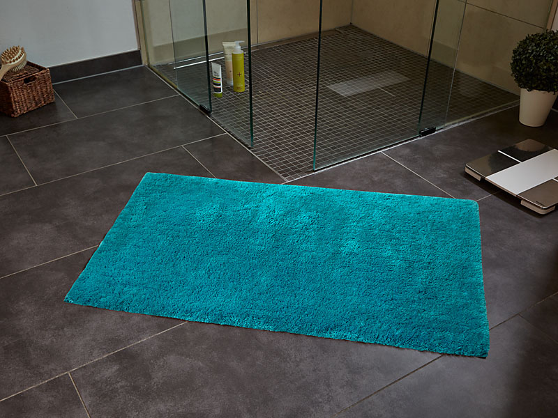 Badteppich Sanna - super soft | 55x65, smaragd Badteppich Sanna - super soft | 55x65, smaragd