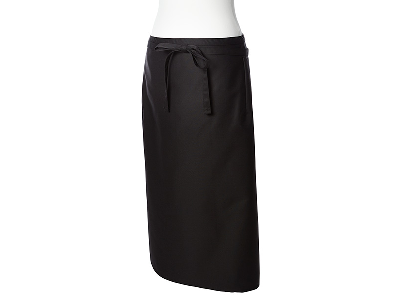 Bistroschürze T farbig | 100x80, schwarz Bistroschürze T farbig | 100x80, schwarz